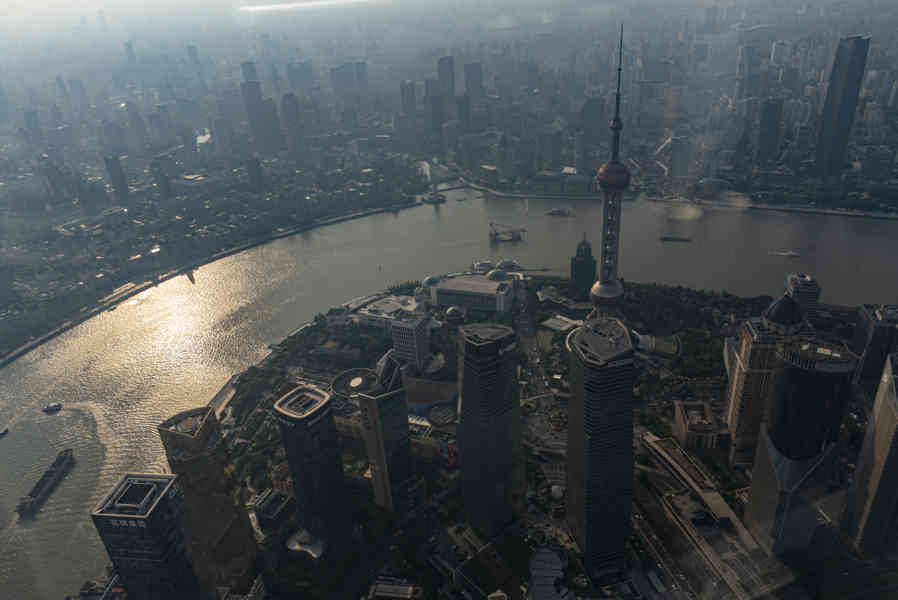 China - Shanghái 058 - distrito de Pudong - torre de Shanghai - mirador